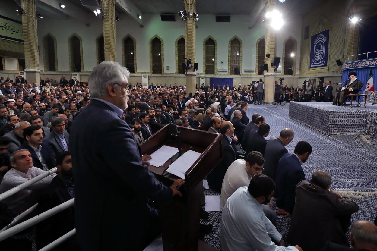 سخنرانی طهرانچی در دیدار با رهبری
