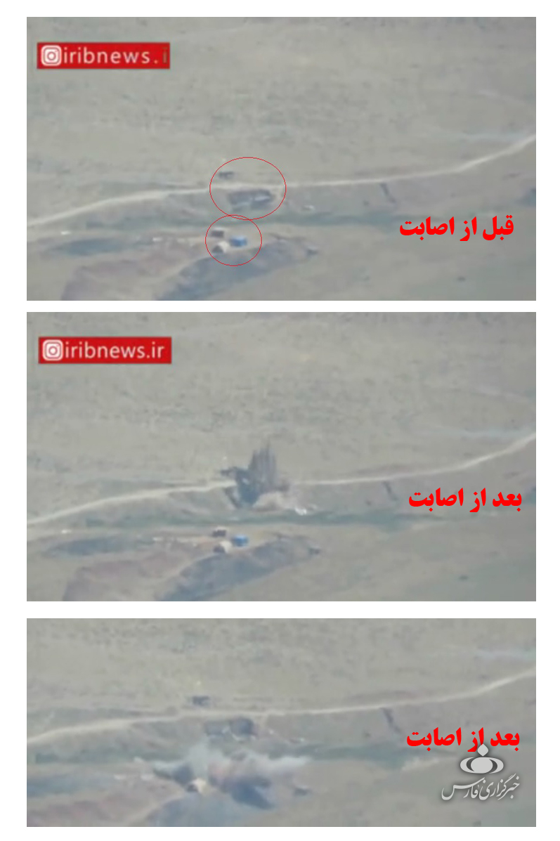 بهره‌برداری از توپخانه لیزری سپاه/ بارش گلوله‌های لیزری بر سر تروریست‌ها