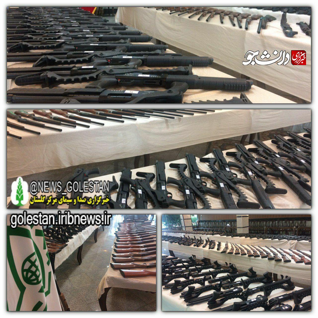 کشف و ضبط بزرگترین باند قاچاق اسلحه توسط سربازان گمنام امام زمان