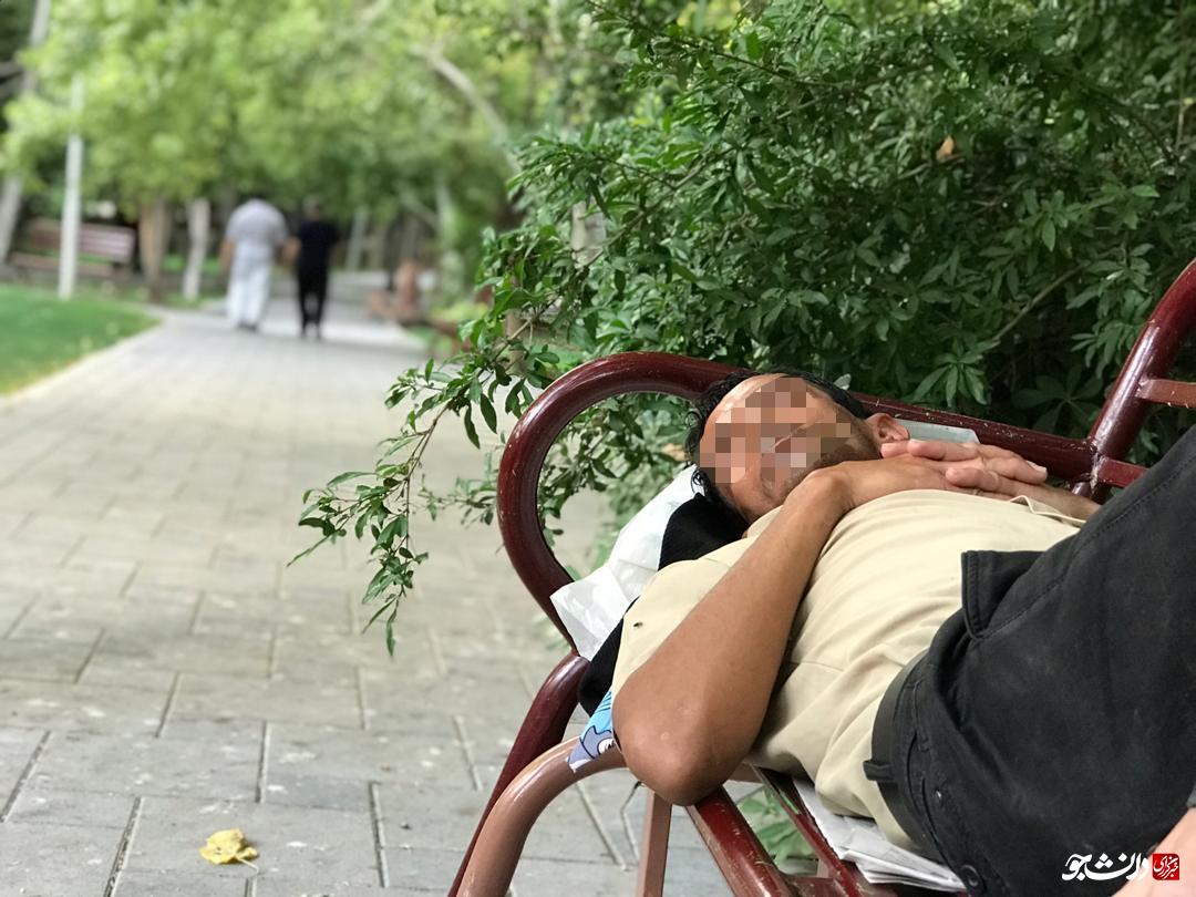 جمع آوری معتادان متجاهر در پارک لاله+ عکس
