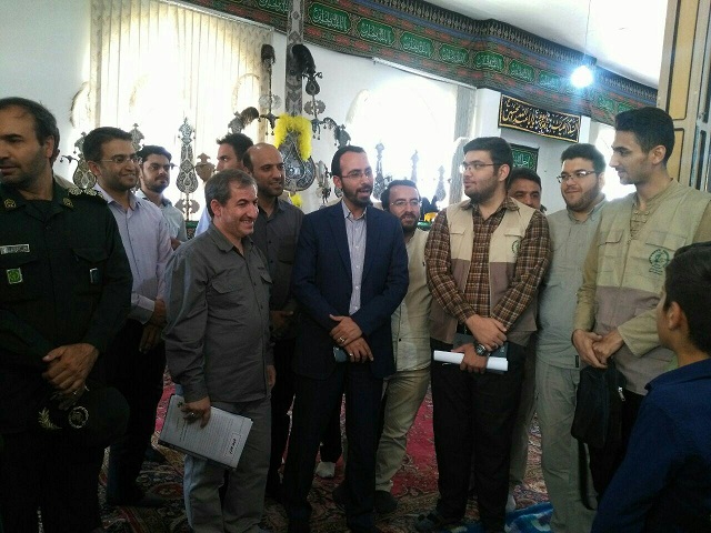 رئیس سازمان بسیج دانشجویی کشور از اردوی جهادی دانشگاه علوم پزشکی ارومیه در چالدران بازدید کرد