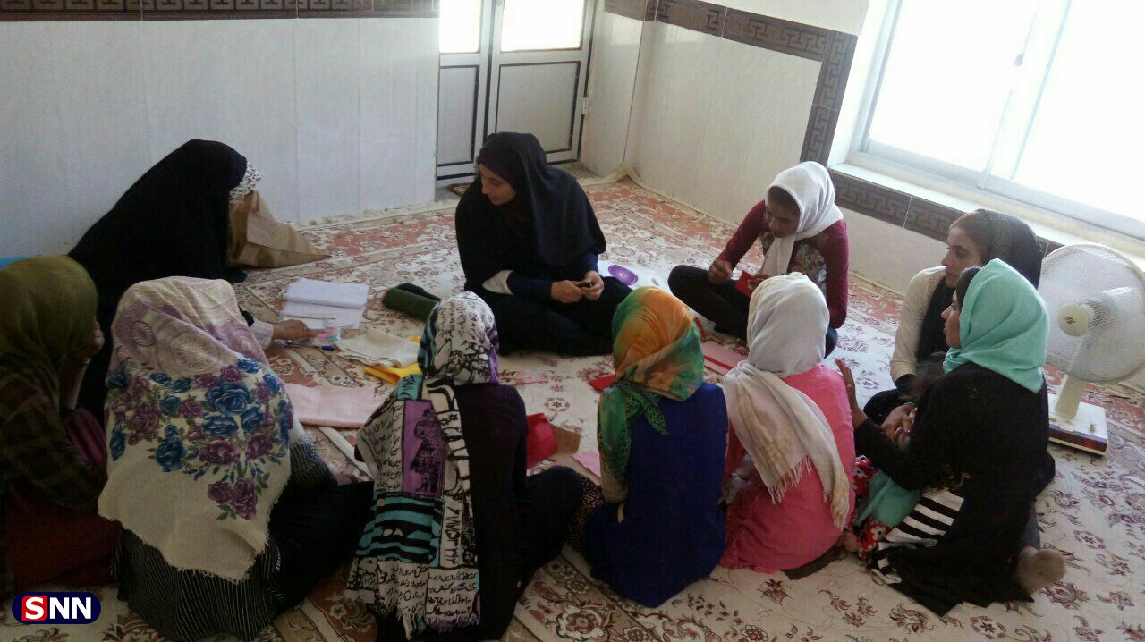 اردوی جهادی خواهران دانشگاه بجنورد با طعم وابستگی / نیاز شدید کودکان روستای حسن‌آباد به خانه بهداشت