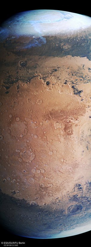 آژانس فضایی اروپا دقیق‌ترین تصویر ثبت شده از مریخ را منتشر کرد