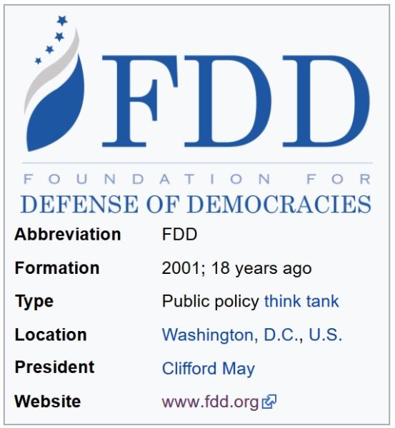 «بنیاد دفاع از دموکراسی» اندیشکده یا سازمان جاسوسی