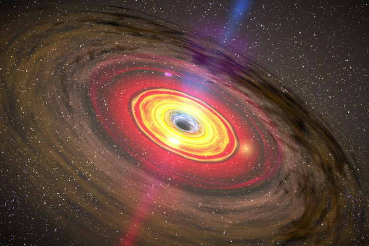 سیاه چاله‌ها مرموز‌تر از همیشه مطالعه می‌شوند / اشیاء با گذشت زمان وزن بیشتری پیدا می‌کنند