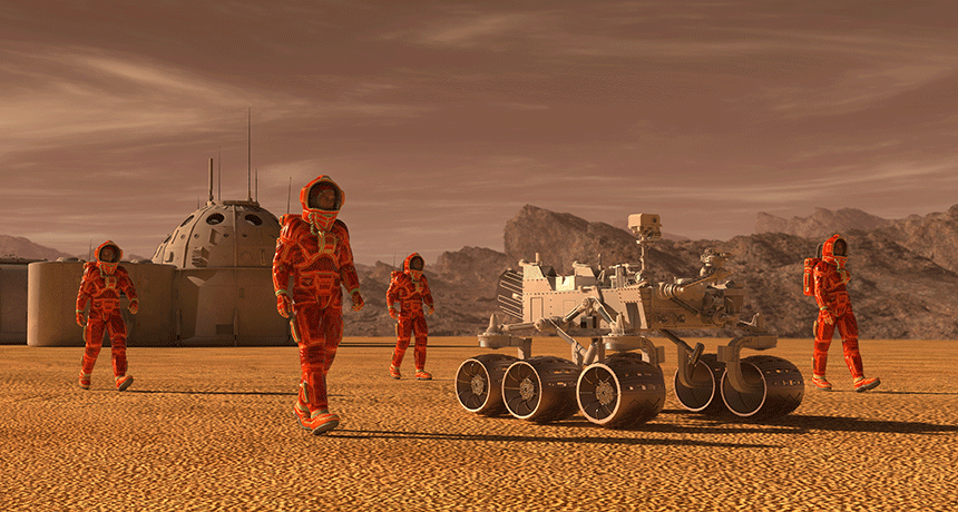 لاکچری‌ترین مسافرت در قرن ۲۱ سفر به مریخ است