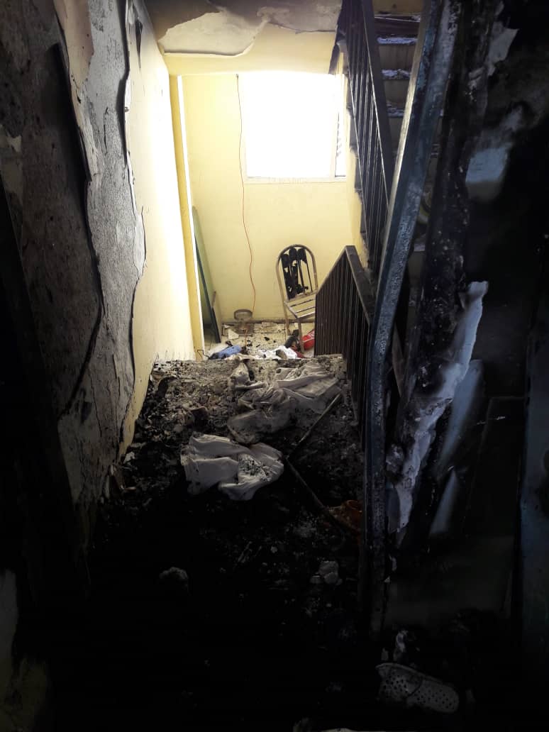 هتل مارلیک تهران آتش گرفت