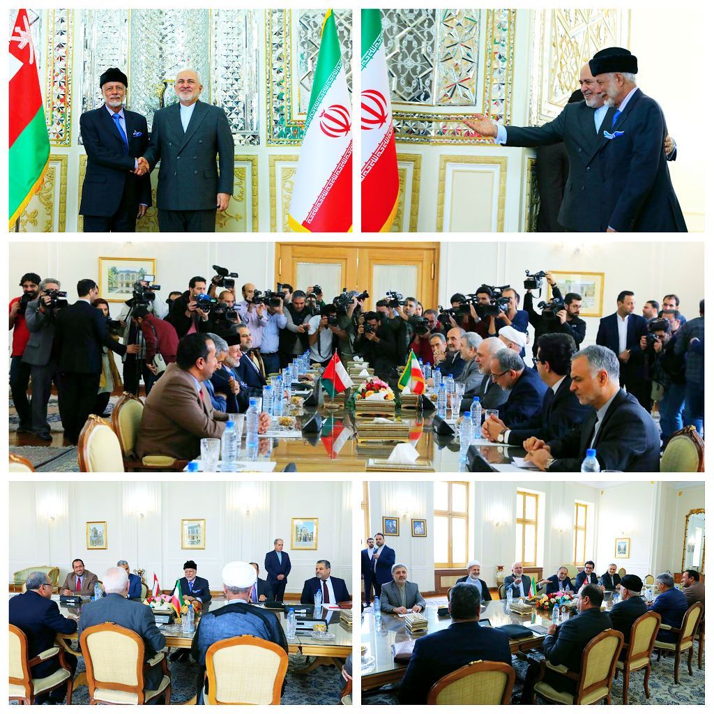 دیدار «بن‌علوی» با وزیر امور خارجه ایران