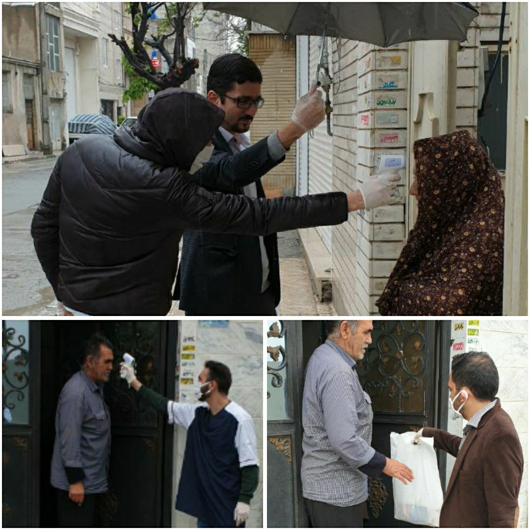 پنج شنبه ///گروه جهادی منتظران ظهور پک‌های بهداشتی در مناطق محروم تهران توزیع می‌کند