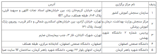 تقویم جدید آزمون زبان انگلیسی «تولیمو» اعلام شد