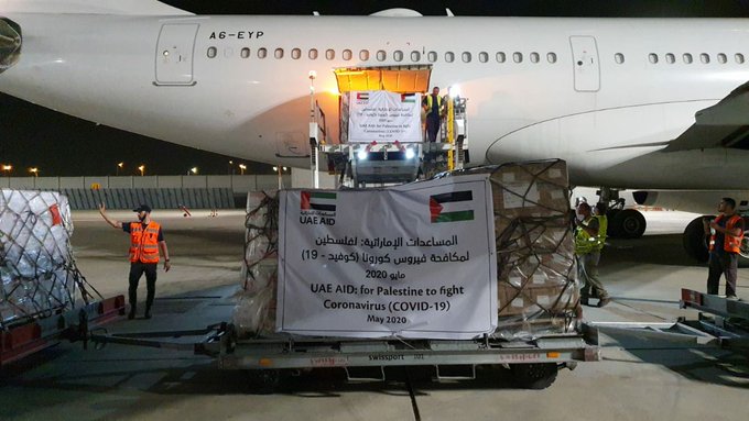عکس| انجام اولین پرواز امارات به اسرائیل| عادی‌سازی روابط در لوای کمک به فلسطین!