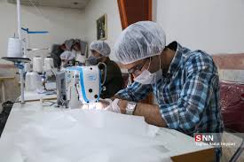 تولید بیش از ۱۲۰۰۰ شیلد و ۷۵۰۰ ماسک / توزیع مواد ضد عفونی رایگان میان مردم