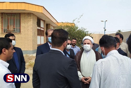 // رئیس کل دادگستری خوزستان در غیزانیه حضور یافت