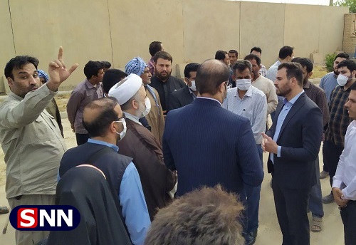آماده//رئیس کل دادگستری خوزستان در غیزانیه حضور یافت