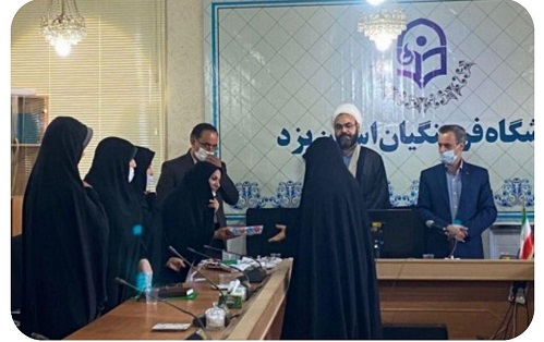 مسئول جدید بسیج دانشجویی پردیس حضرت فاطمه الزهرا (س) فرهنگیان یزد معارفه شد