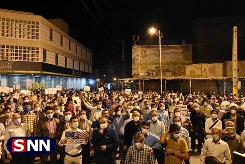 //تجمع مردمی «گله مندیم، اما پای انقلاب ایستاده‌ایم» در بهبهان برگزار شد + عکس