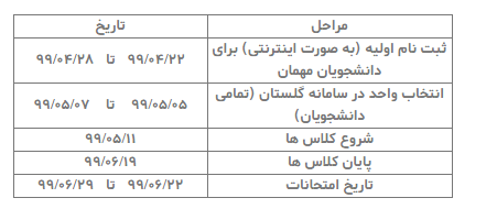 تقویم آموزشی ترم تابستانه دانشگاه امام خمینی (ره) اعلام شد