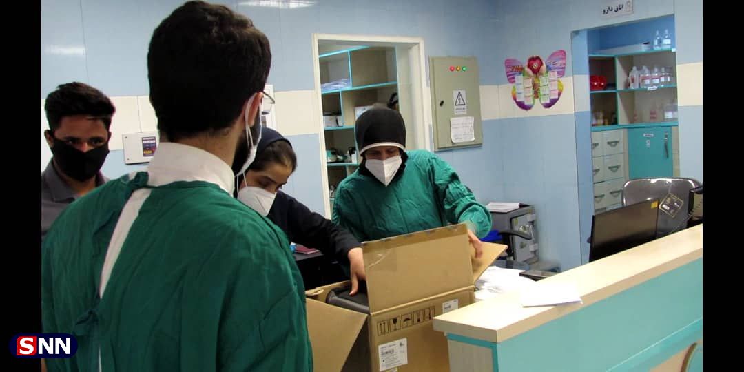 جهادگران دانشگاه یزد به کمک کادر درمان بیمارستان شهید صدوقی رفتند