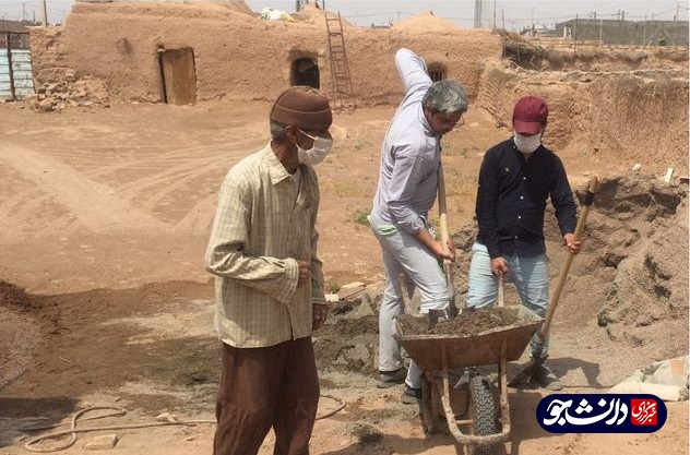 جمعه//// جهادگران قائن در ماه‌های محرم و صفر ۵ منزل برای نیازمندان محمدآباد می‌سازند