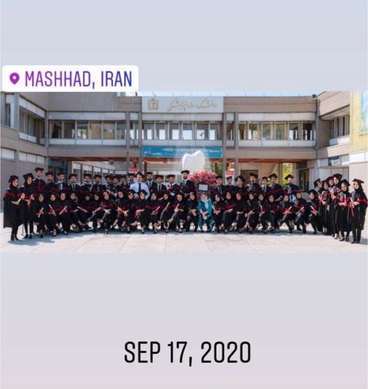 جشن فارغ التحصیلی در دانشگاه علوم پزشکی مشهد برگزار نشده است