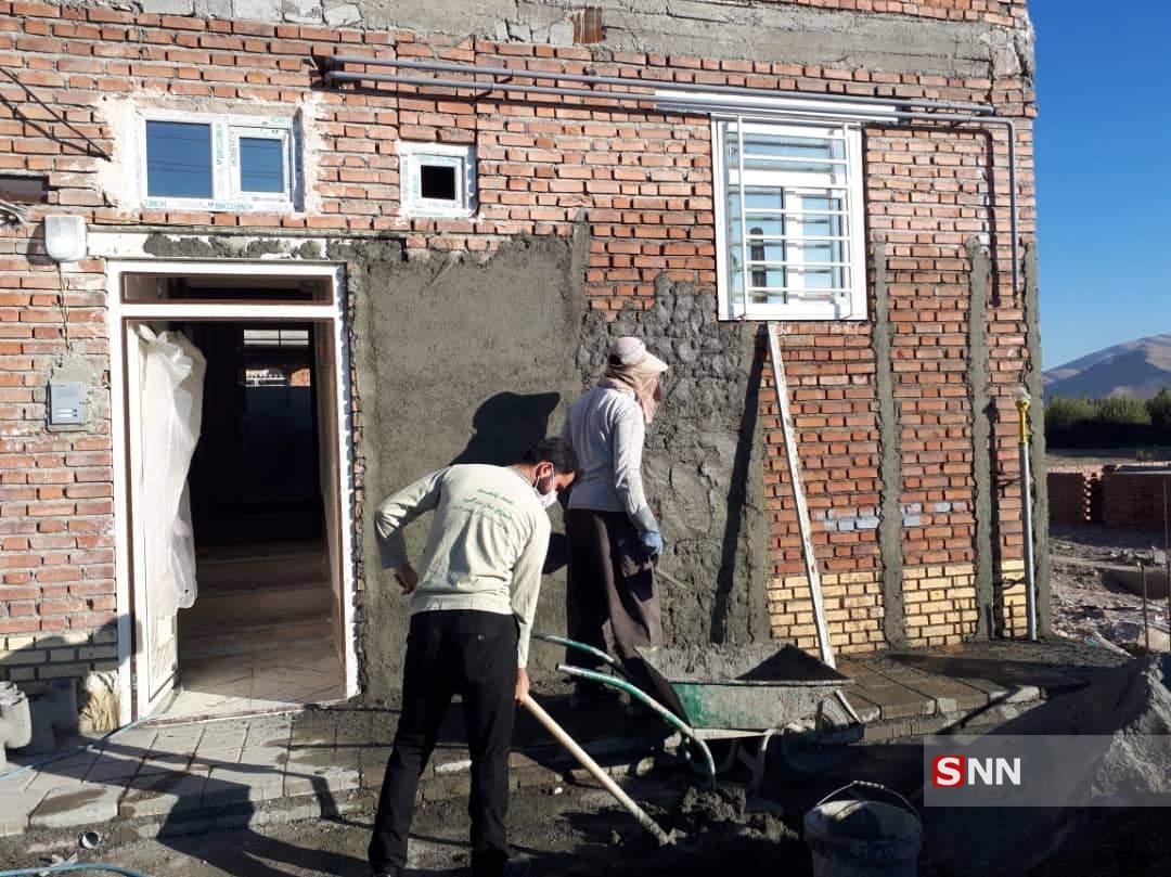 ساخت خانه برای زوج معلول به همت جهادگر آذربایجان غربی