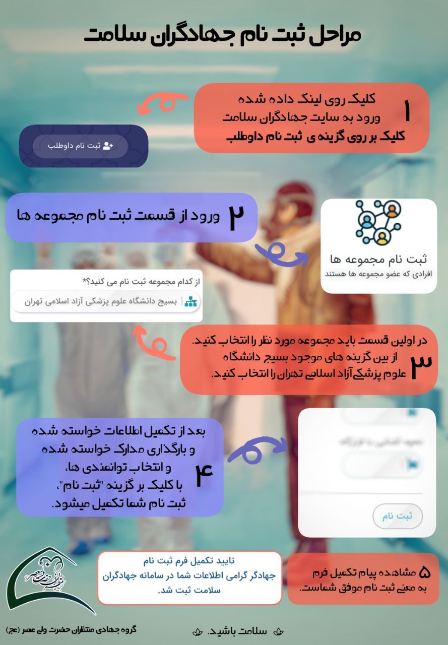 راه‌اندازی قرارگاه مبارزه با کرونا بسیج دانشجویی دانشگاه آزاد پزشکی تهران / اعزام نیرو‌های داوطلب همیار سلامت به بیمارستان‌ها