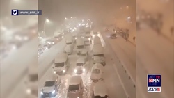برف مردم استانبول را زمین‌گیر کرد