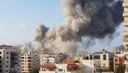 اسرائیل در حرکتی عجیب برج ۱۳ طبقه مسکونی را در غزه خراب کرد