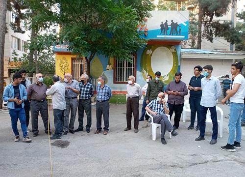 //پاتوق انتخاباتی به همت بسیج دانشجویی در کرمانشاه برگزار شد