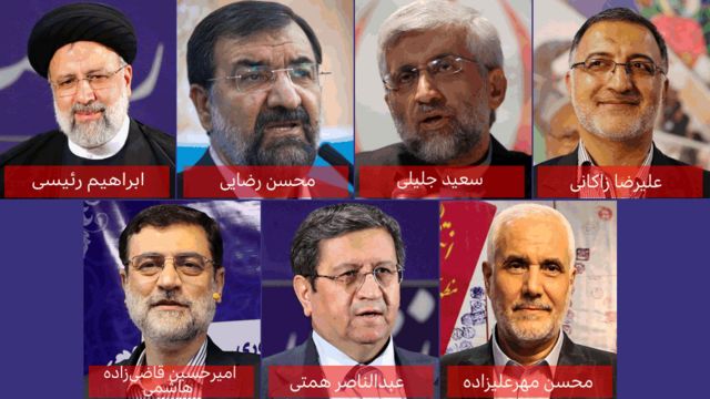 حواشی انتخابات1400؛ از کوهپیمایی لاریجانی و رئیسی تا شعار انتخاباتی همتی