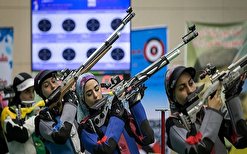 تیم ملی تفنگ زنان ایران طلایی شد