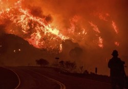 تصاویر شهر سوخته بر اثر ادامه آتش سوزی مهیب ایالت کالیفرنیای آمریکا