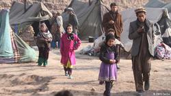 گوشه‌هایی از درد و رنج هزاران خانوار آواره و گرسنه افغانستانی در مرکز شهر کابل