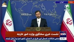 خطیب زاده: سفر آقای الکاظمی به ایران در راستای روابط بسیار نزدیک ایران با عراق انجام شد