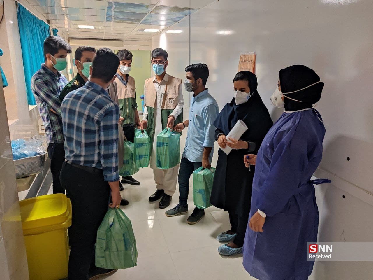 توزیع 100 هزار عدد ماسک در سیستان و بلوچستان به همت بسیج دانشجویی علوم پزشکی تهران