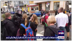 اعتراض مردم برلین به اعمال محدودیت های جدید کرونایی