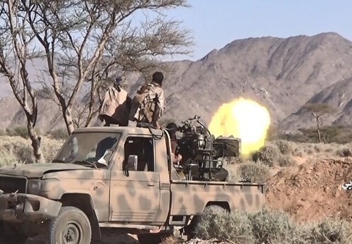 نفوذ نیروهای صنعاء به شهرستان الوادی / استفاده از بالگرد تهاجمی برای اولین بار + نقشه