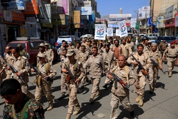 همبستگی مردم یمن در مقابله با اشغالگران