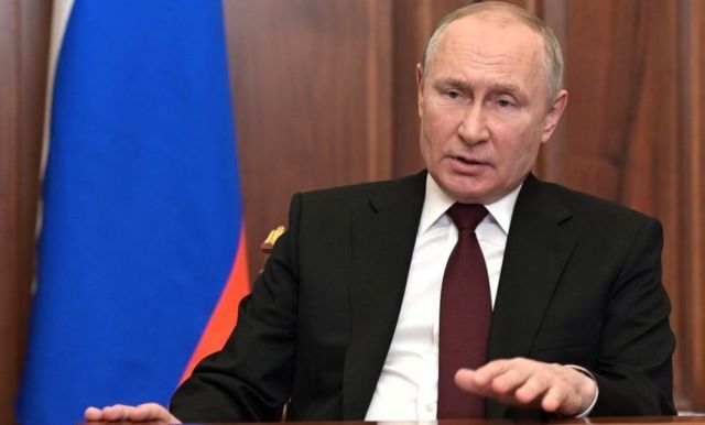 پوتین: تمامی اهداف نظامی روسیه در اوکراین محقق می‌شود