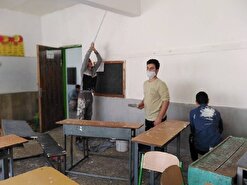 خدمت‌رسانی دانشجویان جهادگر قزوینی در مناطق محروم استان