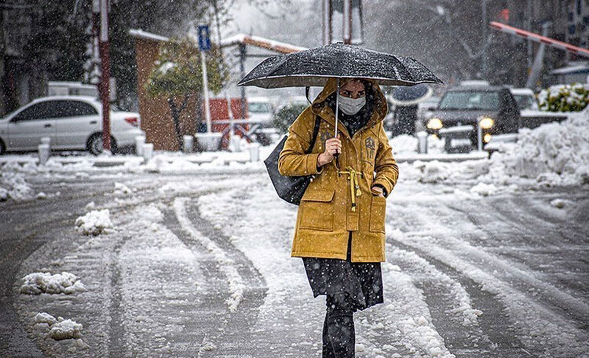 بارش برف در ارتفاعات تهران / وضعیت جوی سایر نقاط کشور