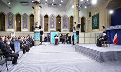 کارآفرینان، تولیدکنندگان و دانش‌بنیان‌ها با رهبر انقلاب دیدار کردند