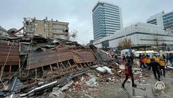 تخریب ۳۵۰۰ ساختمان در ترکیه