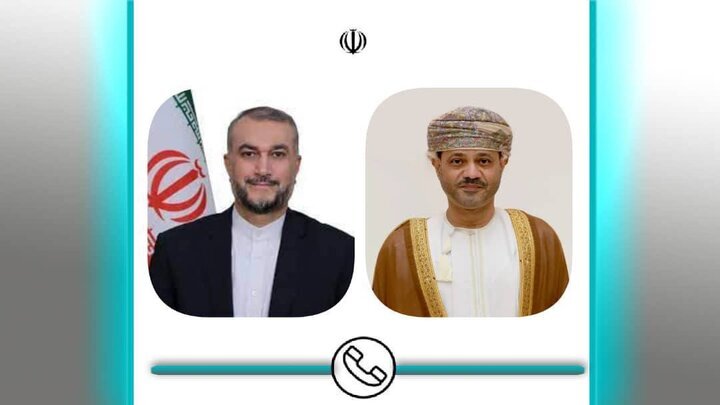 رایزنی تلفنی وزرای خارجه ایران و عمان درباره مذاکرات رفع تحریم‌