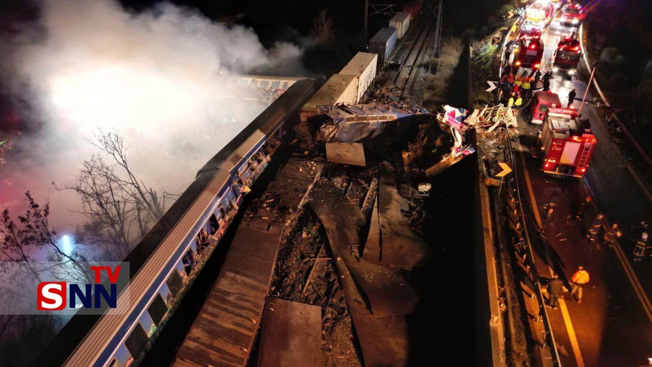 مرگبارترین حادثه قطاری در یونان / 117 کشته و زخمی + عکس و فیلم 3