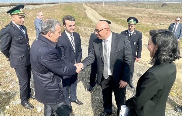 حضور کاردار آمریکا در مرز جمهوری آذربایجان با ایران