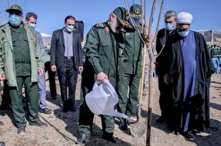 مراسم سراسری درختکاری سپاه پاسداران