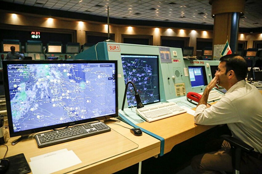 افتتاح مرکز کنترل پروازهای نوروزی در سازمان هواپیمایی