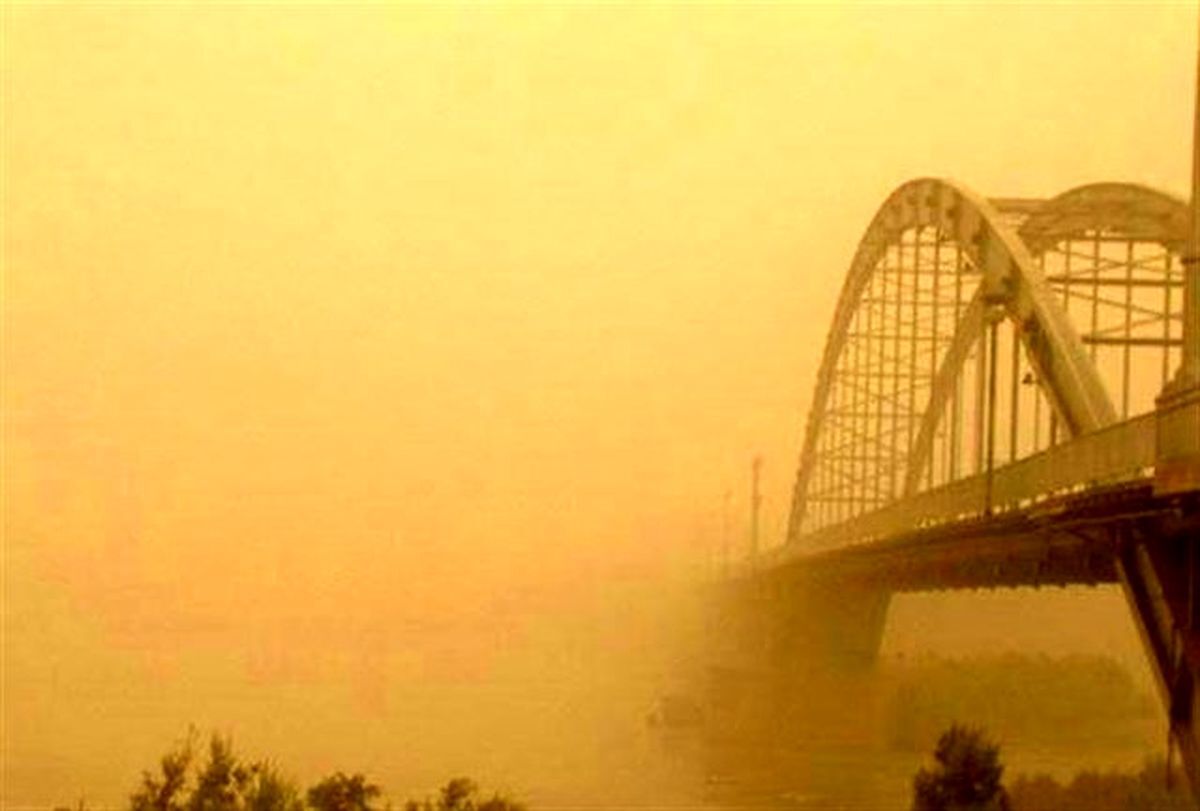 سبزه‌زاری: شاهد کاهش دید افقی و کیفیت هوا در اکثر نقاط استان خوزستان هستیم