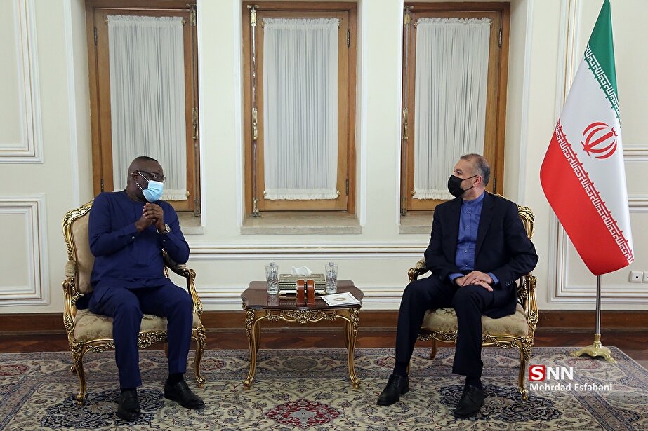 دیدار وزیر فرهنگ غنا با وزیر امور خارجه